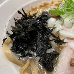 麺処 ほん田 - バラ海苔
