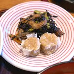 さくら本店 - (ﾗﾝﾁ)さくら定食 小鉢：五目ひじきとしゅうまい　2021.11.5