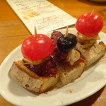 ラクッチーナ ペペ - タコのピンチョス