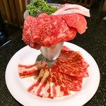 A5仙台牛焼肉食べ放題 肉十八 - 