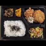 Chou Chou - ミックス弁当　メンチカツ、唐揚げ、和焼売