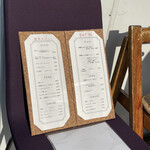 喫茶 ベレー - メニュー。