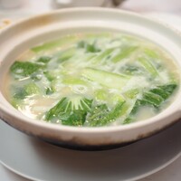 新橋亭 - 鶏土鍋煮込みそば 