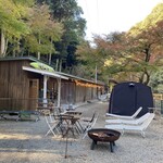 BBQvillage多度峡 - 奥にはテントサウナもあり