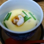 桐壺 - 真ん中に白子の入った茶碗蒸し
            