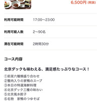 全聚徳 新宿店 -  全聚徳 新宿店 -