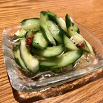 串焼キ カメチヨ・シャルボン - 黒胡椒オリーブオイルあさづけ