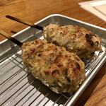 串焼キ カメチヨ・シャルボン - 自家製つくね 塩