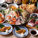 Sushi Sakaba Sazae - 海鮮寄せ鍋コース‐飲み放題2時間付き-