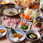 Sushi Sakaba Sazae - ぶりしゃぶ鍋コース‐飲み放題2時間付き‐