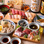 Sushi Sakaba Sazae - サザエ忘年会コース4999円-飲み放題2時間付き-