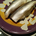 回転寿司酒場 銀座沼津港 - 小肌