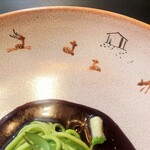 TOKi - お皿に奈良の鹿と「アコルドゥ」さん