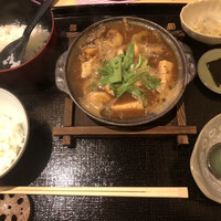 御料理あきやま - 牡蠣の土手鍋 御料理あきやま - 牡蠣の土手鍋