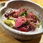 旅人酒場　武蔵 - 白レバのフォアグラ仕立て（550円）