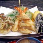 日替わり天婦羅定食の天婦羅