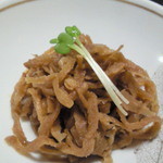 味工房すず - 2010.9お通し　切干大根の煮物