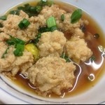 鳥芳 - 鱈子の煮付け
      パッと花が咲いて美味しそうでしょう