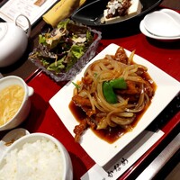 中国料理 かなめ - Cランチ～黒酢風味の酢豚