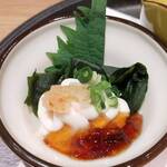 鮨 青海 - 白子ぽん酢