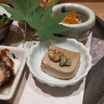 鮨 青海 - くるみ豆腐