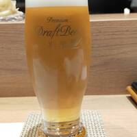 鮨 青海 品川店 - 生ビールは、プレミアムビール熟撰