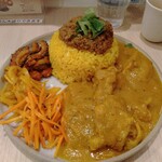 スパイスパレット - キーマチキンカレー