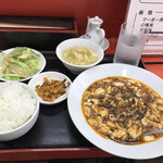 風来房 - ☆麻婆豆腐定食(税込880円)