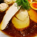 らーめん 鶏喰 - 3種類の鶏チャーシュー