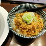 らーめん 鶏喰 - ピリ辛 鶏そぼろご飯