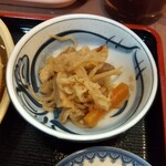 Kusunoki - 小鉢(味が染みていて最高!!)