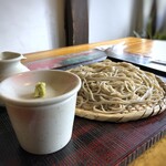 そば季里　史蔵 - ◆もりそば(690円)・・天盛りにするのかと思いましたら「お蕎麦だけを味わいたい」そうな。(^0^;)