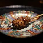 薪鳥新神戸 - 山口県長州地鶏のつなぎ(ハツ元)