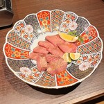 焼肉 わしの 新宿本店 - 上タン塩、厚切り上タン塩。美味し。