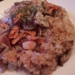 Traum - 裏ﾒﾆｭｰ？「具沢山シーフードピラフ大盛り）９００円