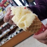 道の駅なみおか アップルヒル おみやげコーナー - りんごシャーベット