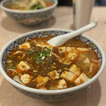 蘭州牛肉拉麺 - マーボー豆腐ビャンビャン麺