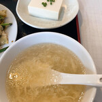 中華料理 虎福 - スープ＆小鉢