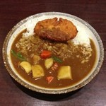 CoCo壱番屋 - エビカツカレープラスやさい