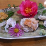 Hiro - 2012.12 特上海鮮丼のお刺身