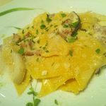 アルティスタ， - ポルチーニとパンチェッタのクリーム風味　マルタリアーティ