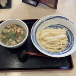 小麦の実り - 和牛ホルモンつけ麺（上から）