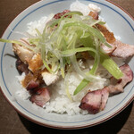 麺や 虎徹 - 香味肉丼