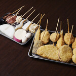 Assortment of 10 kushikatsu①