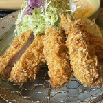 とんかつ とんQ - 国産ヒレ&カキフライ　2021.11.18 Thu.