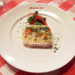 ブラッスリー・グー - 野菜のテリーヌ 粒マスタードソース(Aランチの前菜)