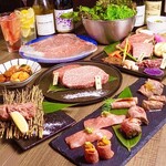 Niku terasu - コース料理は5000円からご用意しております。