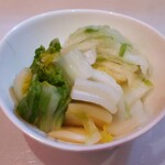 隠れ家 あかり - お漬け物　250円