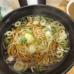 ふじ - かけそばに生姜