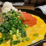 Mentaiko dashi-style omelette